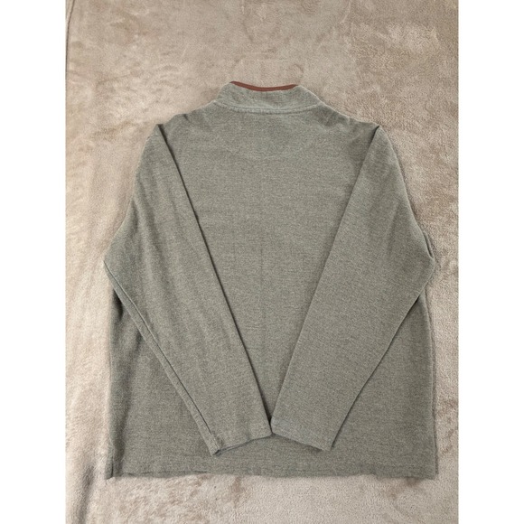 Ducks UNLIMITED Pullover Men's size XL Beige 1/4 zip EUC - Picture 4 of 7